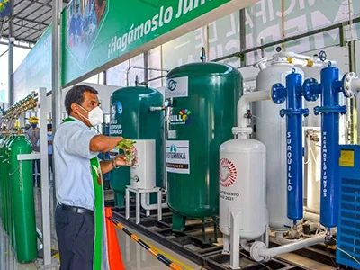 Медицинские кислородные станции для высокогорных регионов Перу