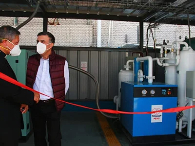 Медицинские кислородные станции для высокогорных регионов Перу