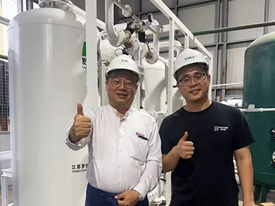 Промышленная система генерации кислорода для металлургического предприятия в Мьянме