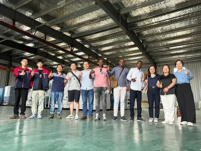 Генератор кислорода 40 нм³/ч для клиента из Бурунди