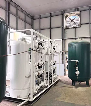 Промышленная система генерации кислорода для металлургического предприятия в Мьянме