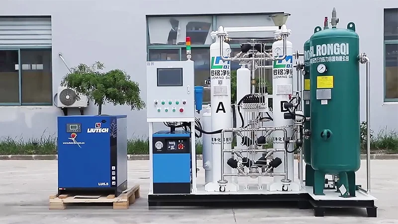 Медицинская кислородная станция (чистота до 95%)