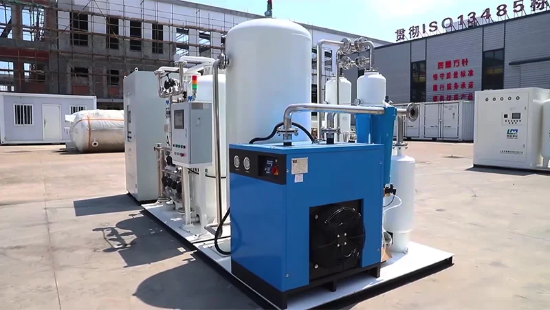 Медицинская кислородная станция (чистота до 99,5%)