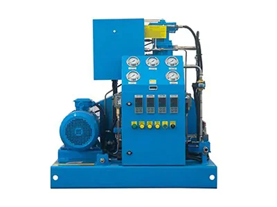 Кислородный дожимной компрессор (высоконапорный)